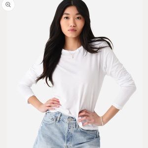 Cotton Citizen White Long Sleeve Tee